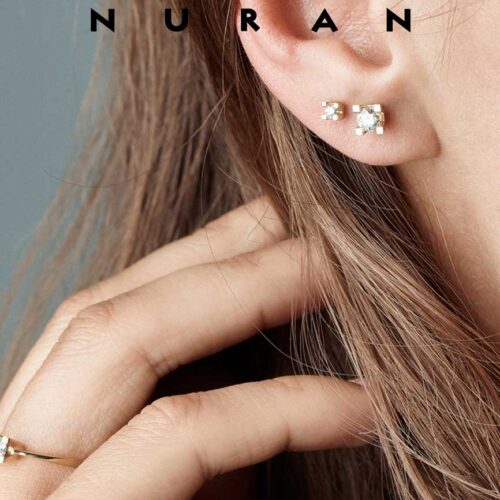 Nuran - Center Ure, Guld og Sølv