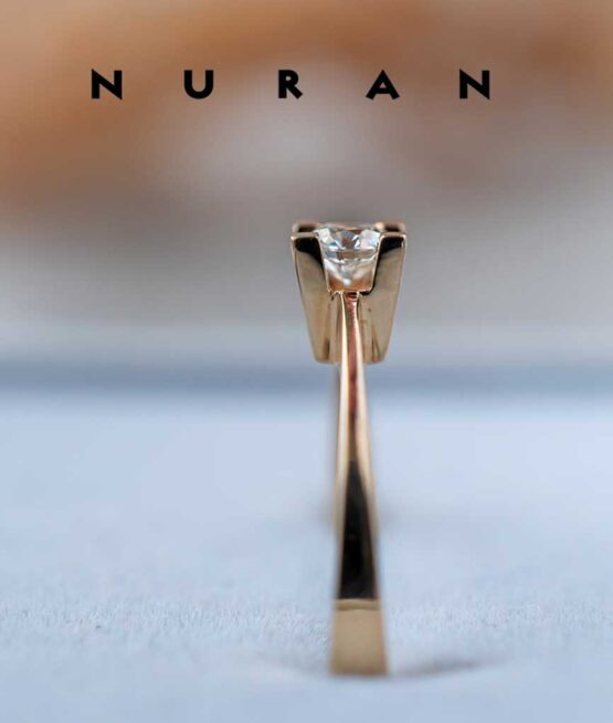 Nuran - Center Ure, Guld og Sølv